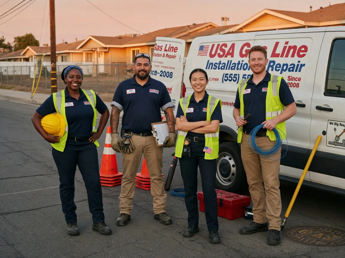 Gas Line Installation company in Rosedale, LA